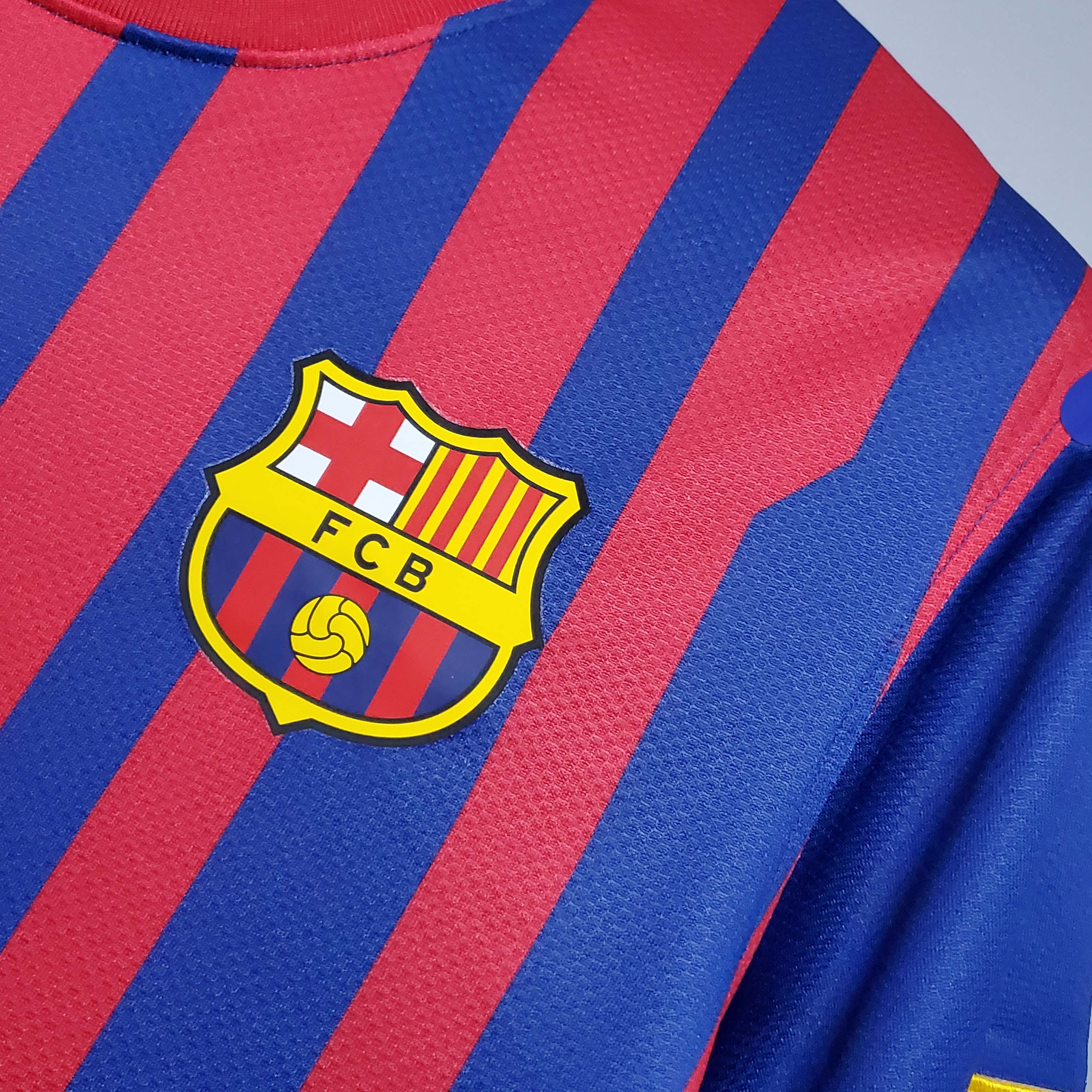 2011/2012 Retro Barcelona Home Football Shirt 1:1 Thai Quality:football jersey mysite: unitedjerseyfootball 邓江浪:football