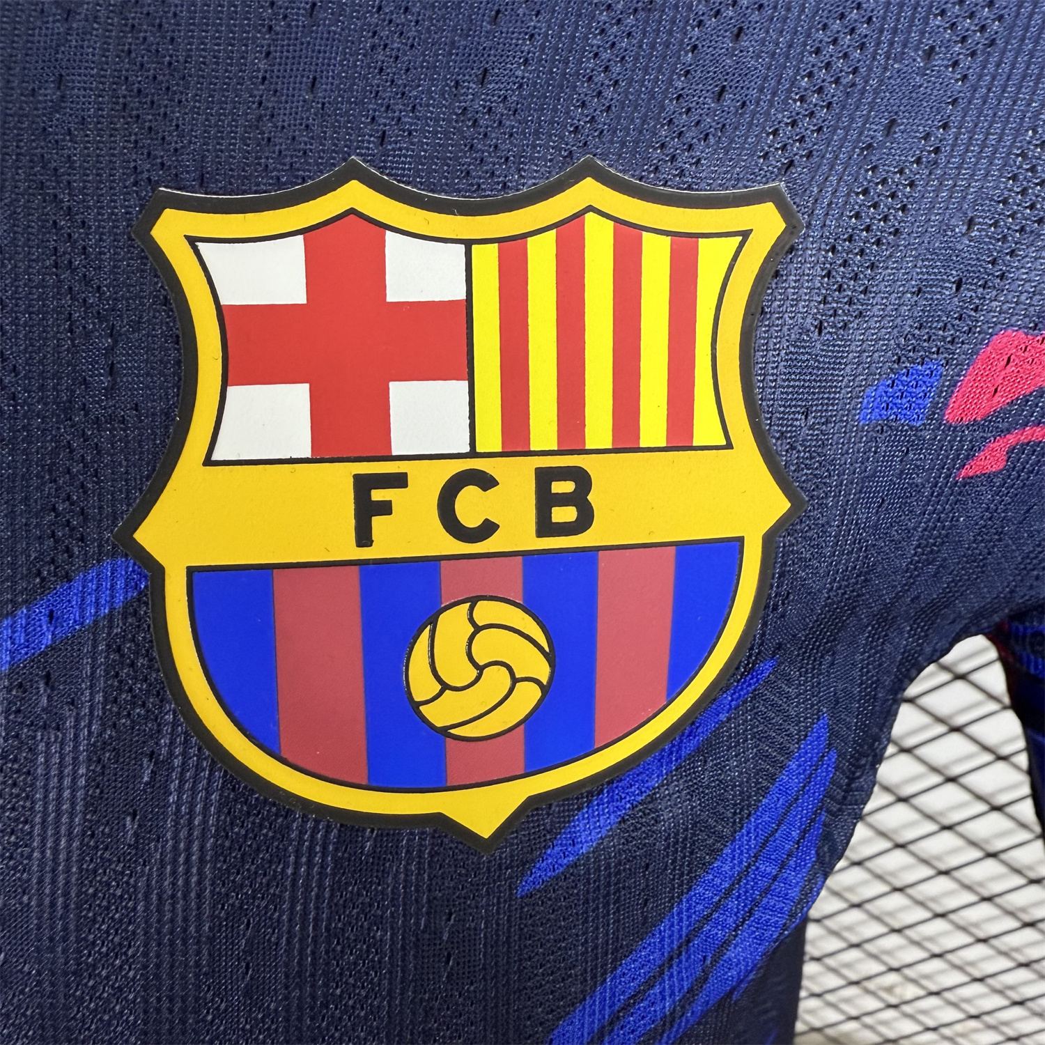 UltraTrikot-Barcelona 25-26 Red and Blue Graffiti Deep Blue Jersey - Player Version