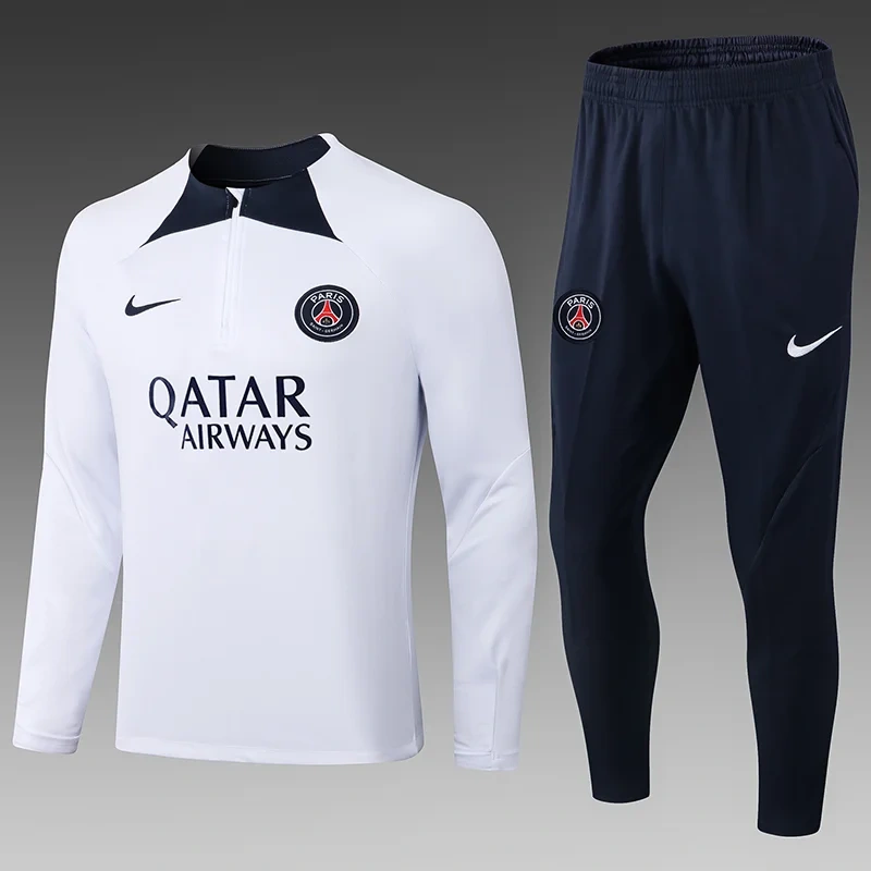 24-25 Paris Saint-Germain PSG adult long-sleeved half-pull training suit kit: Ajax 24-25 Home Stadium Jersey - Fans Version mysite: Adidas luxuryfootballshirts.com: https://www.luxuryfootballshirts.com/