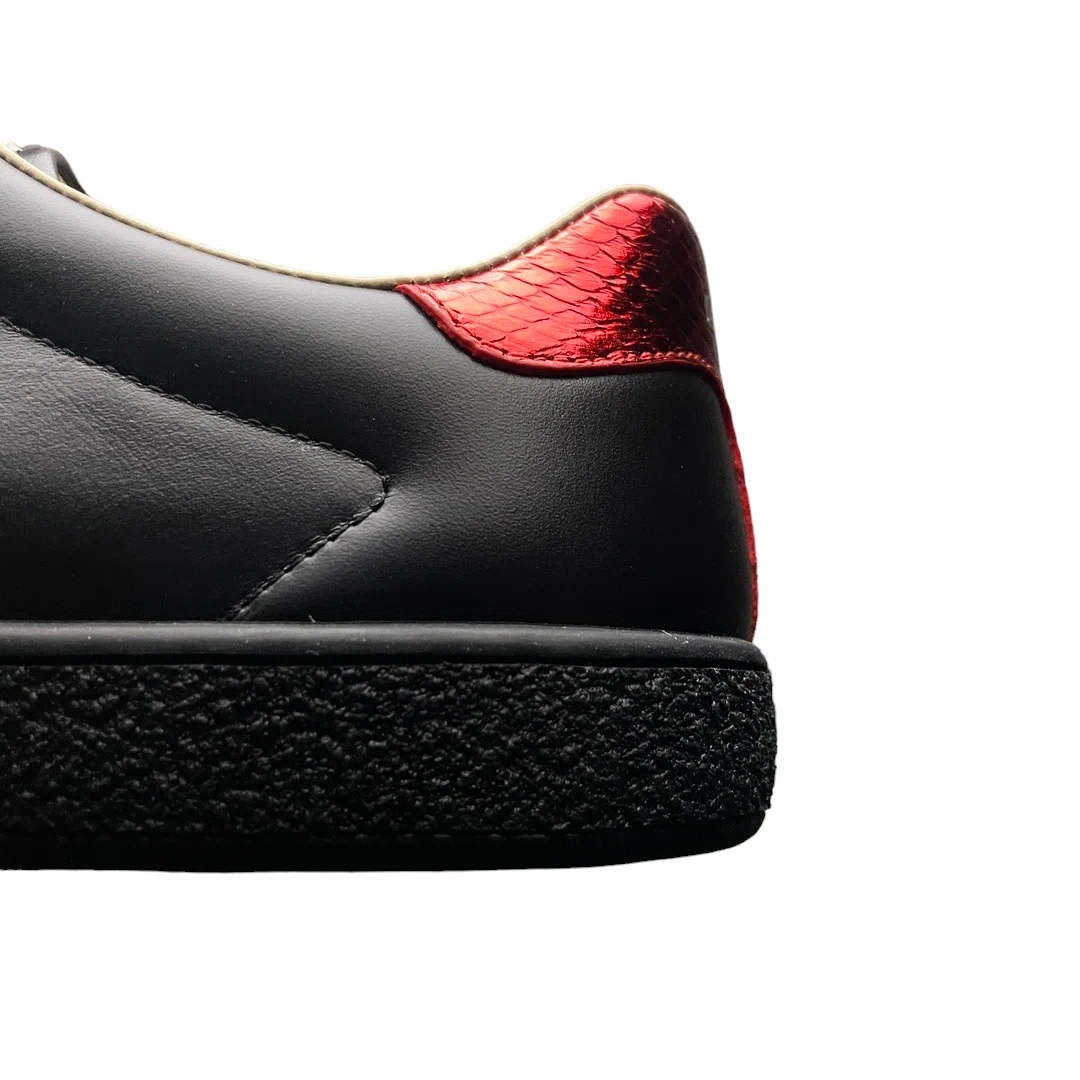 Gucci Ace Embroidered Sneaker Black、mysite、Cacoeks