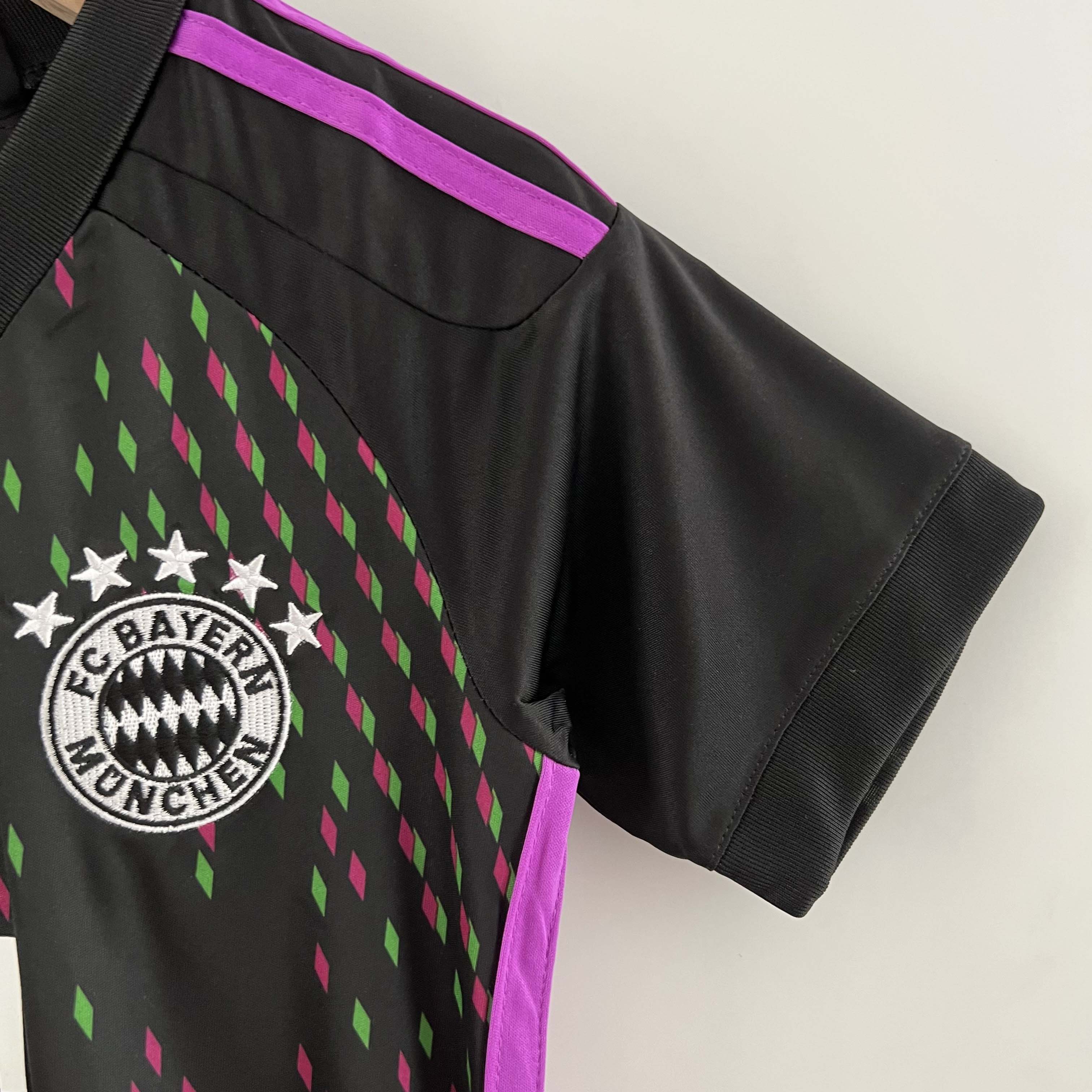 2023/2024 Bayern Munich Away Football Jersey 1:1 Thai Quality Kids Size:football jersey mysite: unitedjerseyfootball 邓江浪:football