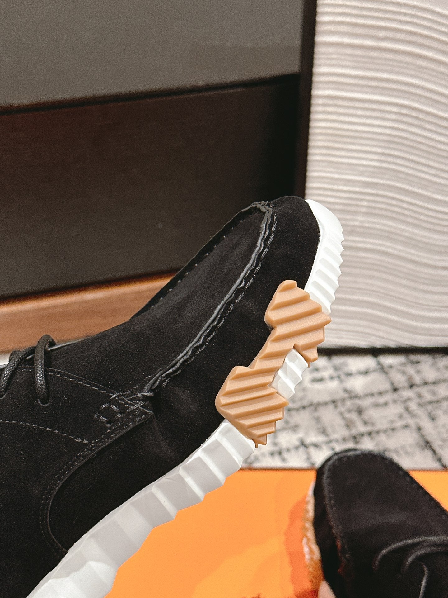 INCREASE SNEAKER IN BLACK SUEDE、mysite、Cacoeks