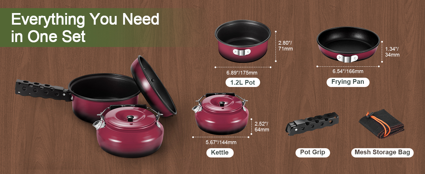 camping cookware