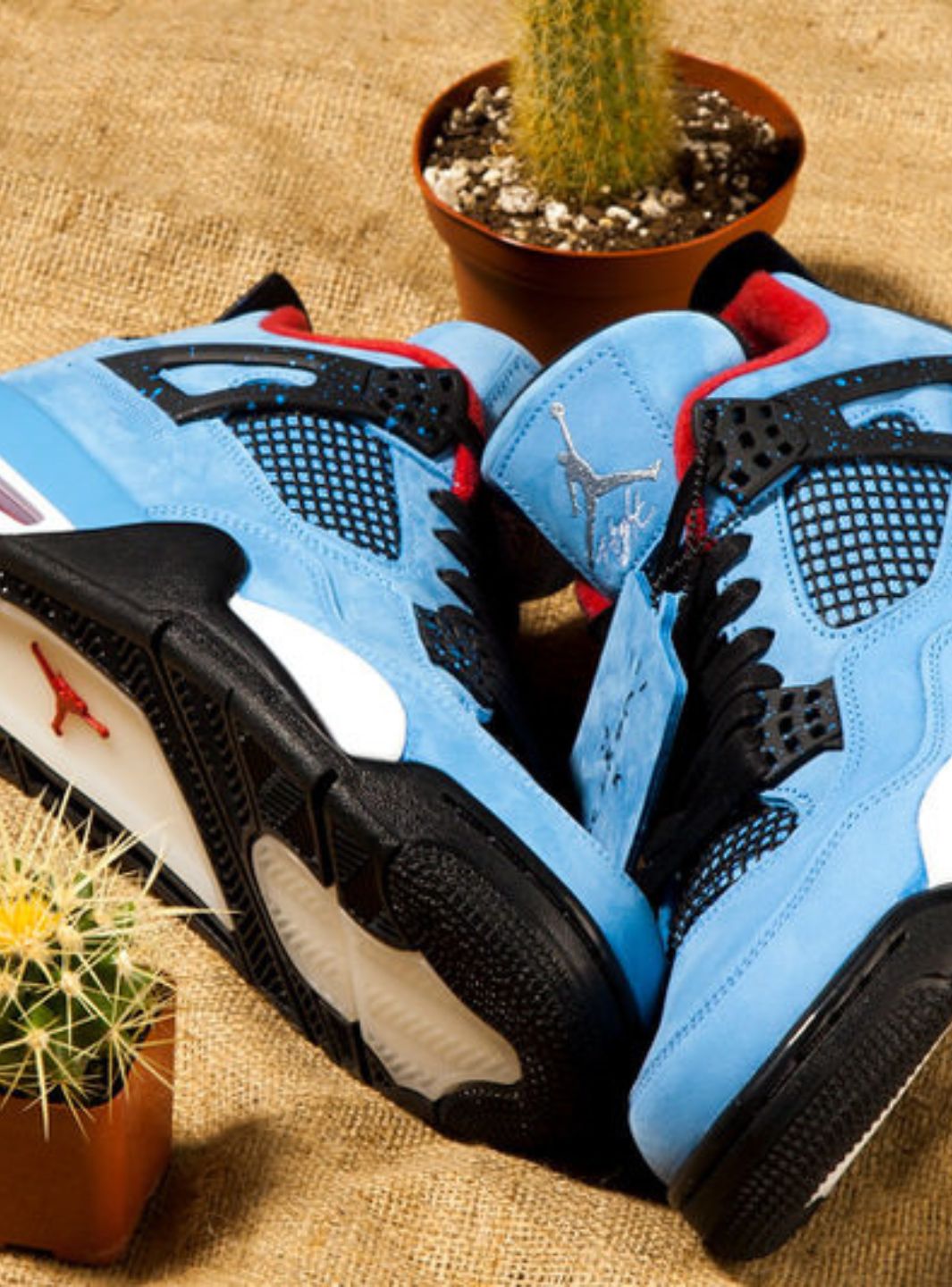 Air Jordan 4 Retro Travis Scott Cactus Jack、JORDAN、Cacoeks