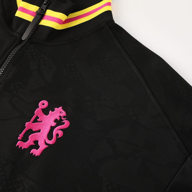Higojerseys-C.H.E.L.S.E.A 24-25 Jacket Training Tracksuit - Black