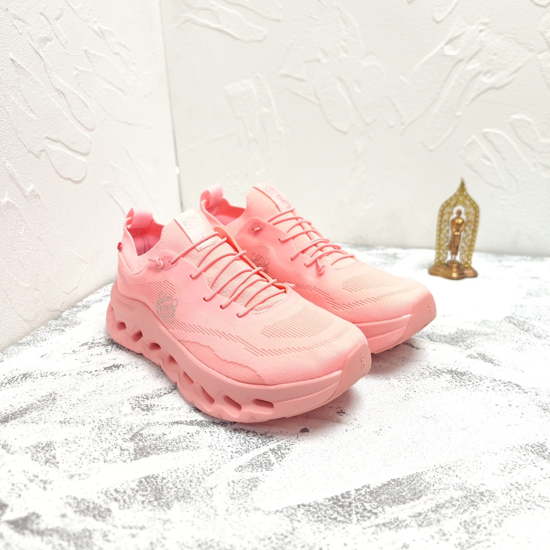 CLOUDTILT SNEAKER IN BLUSH PINK RECYCLED POLYESTER、mysite、Cacoeks