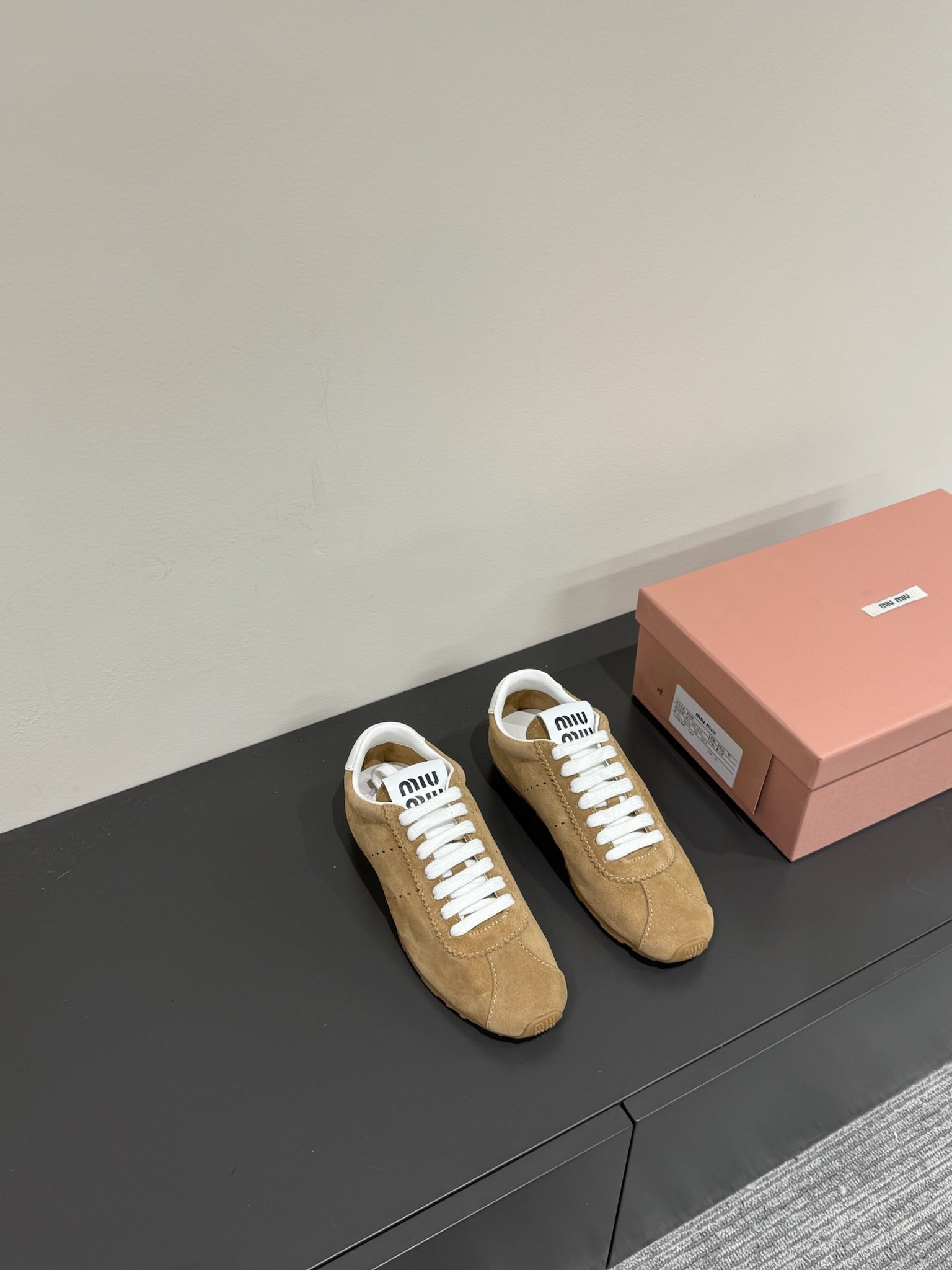 PLUME SUEDE SNEAKERS EARTH BROWN、mysite、Cacoeks