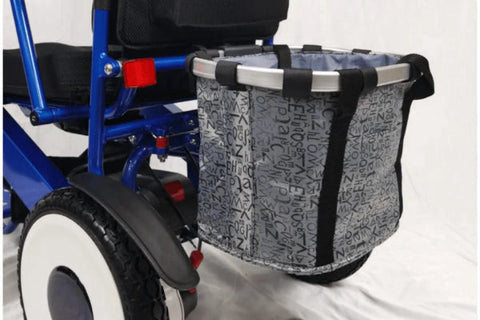 Move Lite Folding Power Wheelchair showcasing its compact one-piece folding design for easy storage and transport.