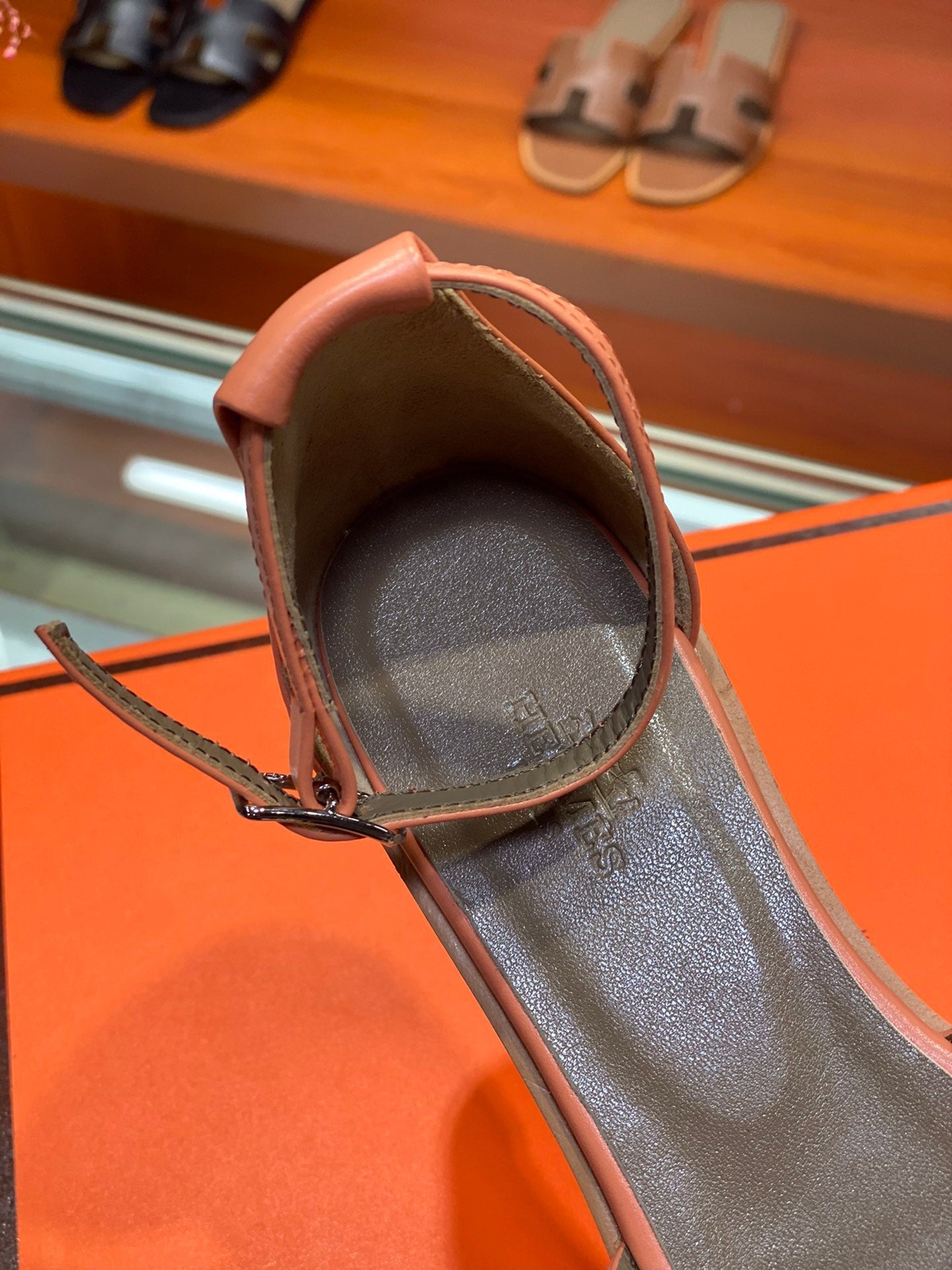 SANTORINI SANDAL FIRE CALFSKIN、mysite、Cacoeks