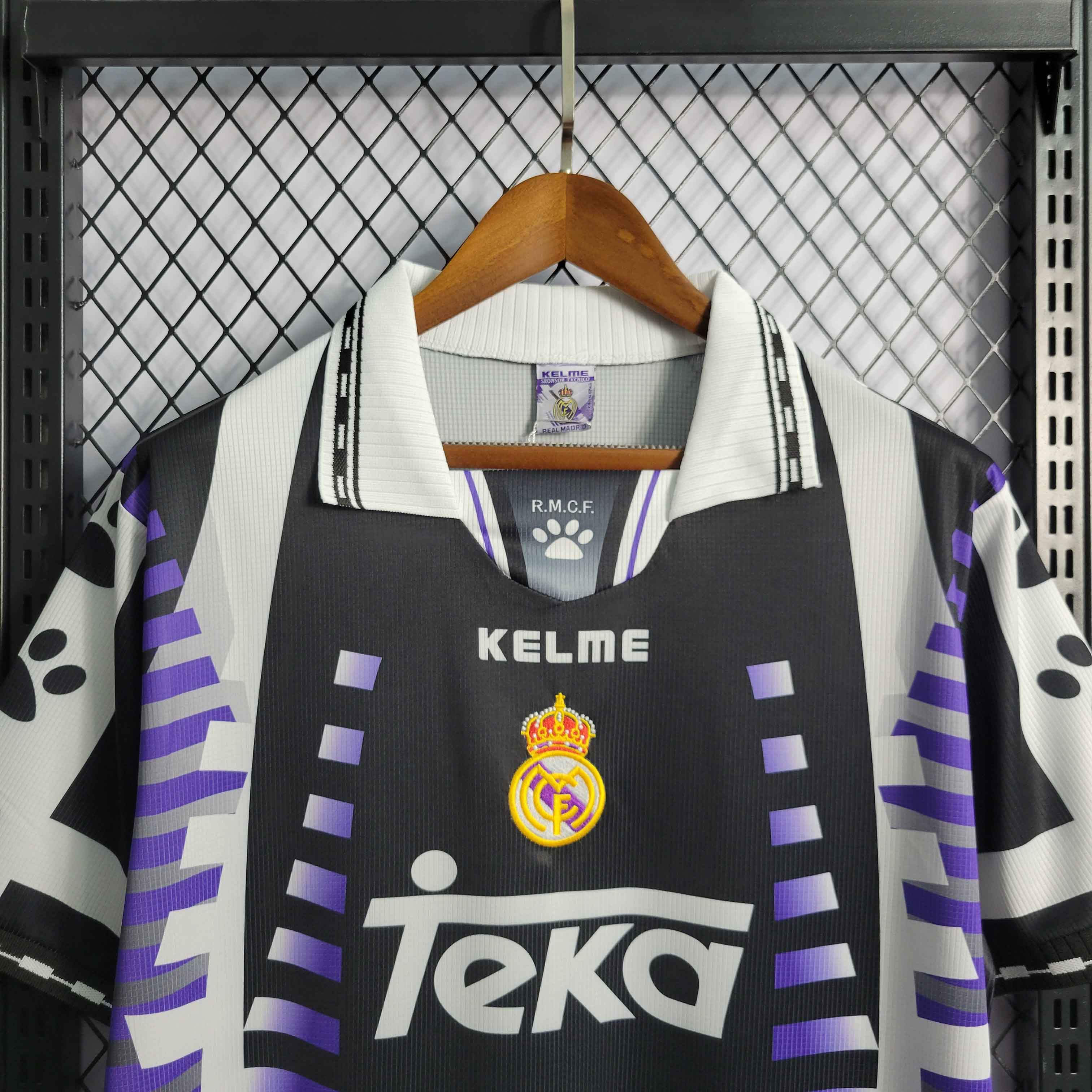 97-98 Real Madrid Second away soccer jersey-Retro version: Ajax 24-25 Home Stadium Jersey - Fans Version mysite: Adidas luxuryfootballshirts.com: https://www.luxuryfootballshirts.com/