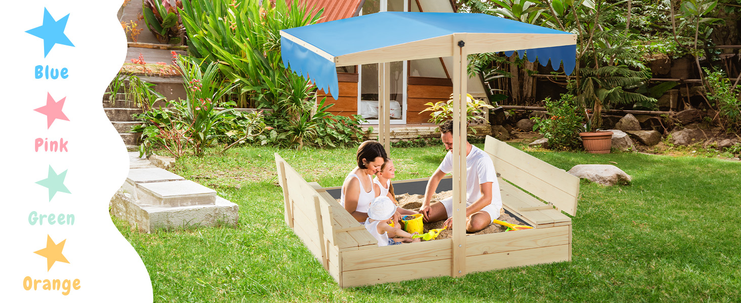 sandbox with cover
