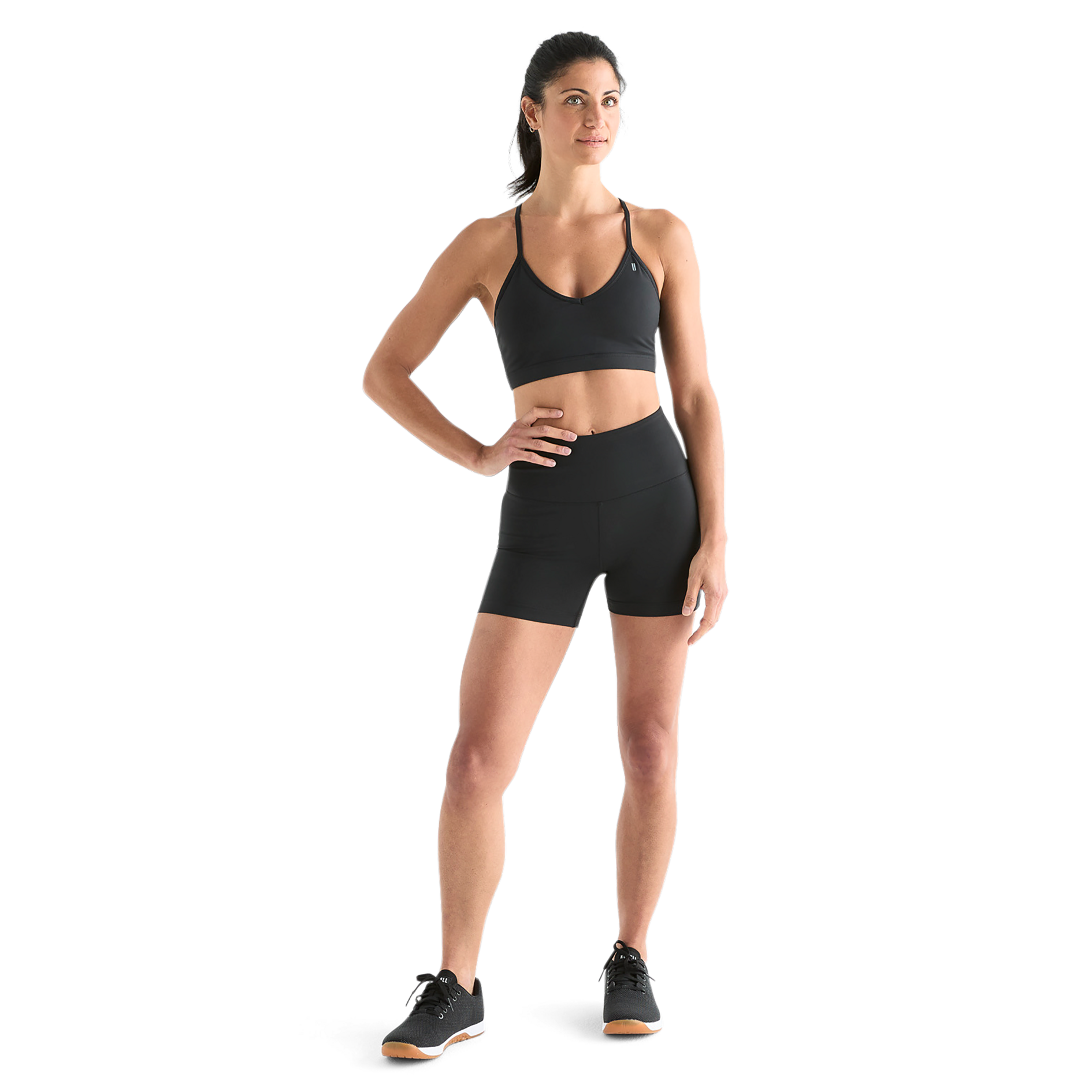 Women's High-Rise Matte Short 4