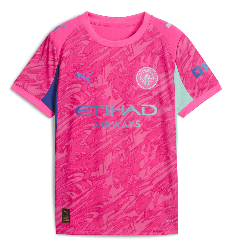 2025/2026 Manchester City Goalkeeper Jersey Pink Football Shirt 1:1 Thai Quality (Fan version):football jersey mysite: unitedjerseyfootball 邓江浪:football