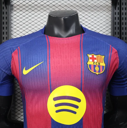 2025/2026 Player Version Barcelona Home Football Shirt 1:1 Thai Quality:football jersey mysite: unitedjerseyfootball 邓江浪:football