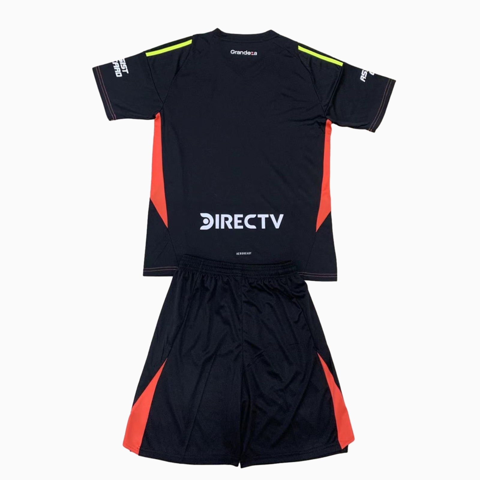 ManixJersey.com | River Plate 24-25 Black Goalkeeper Kids Kit -Customize Name, Number and Patch | Worldwide Shipping