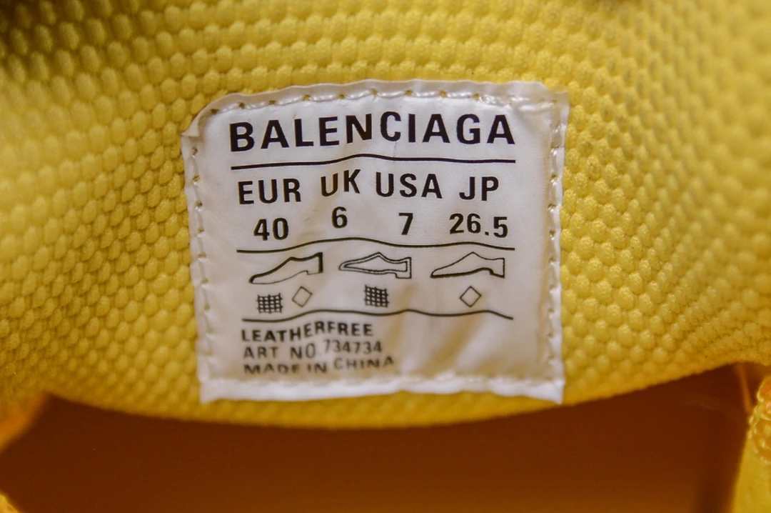 Balenciaga 3XL Trainer in Yellow、mysite、Cacoeks