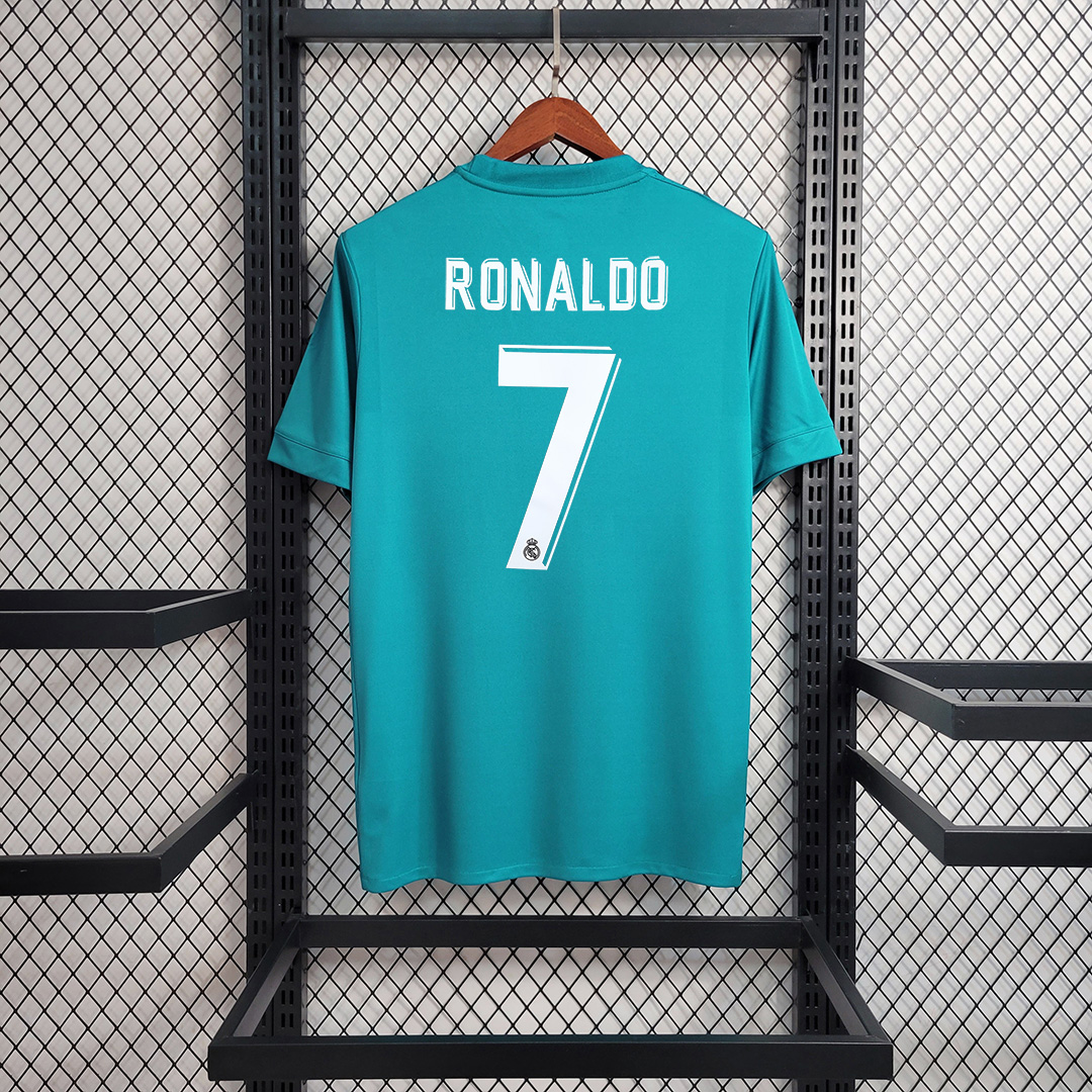 Higojerseys-Retro Real Madrid 17-18 Third Jersey