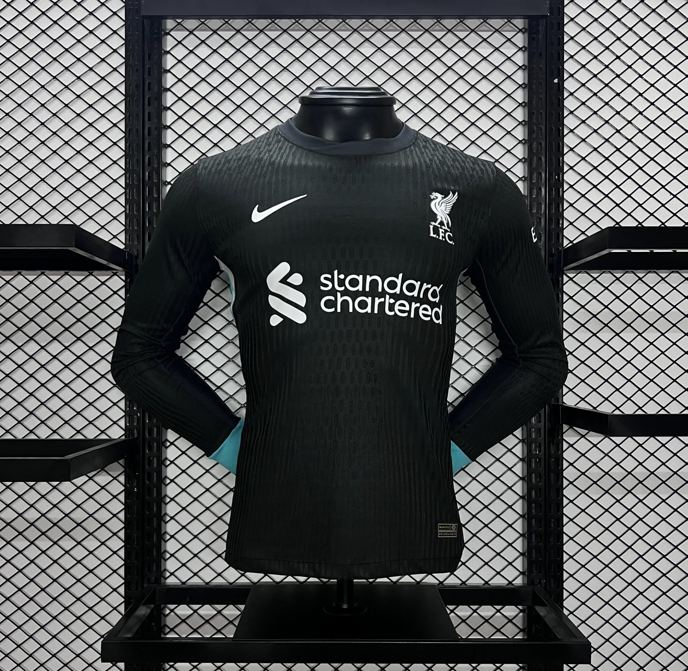 JerseysGala.com | Liver.pool 24-25 Away Long Sleeve Jersey - Player Version -Customize Name, Number and Patch | Worldwide Shipping