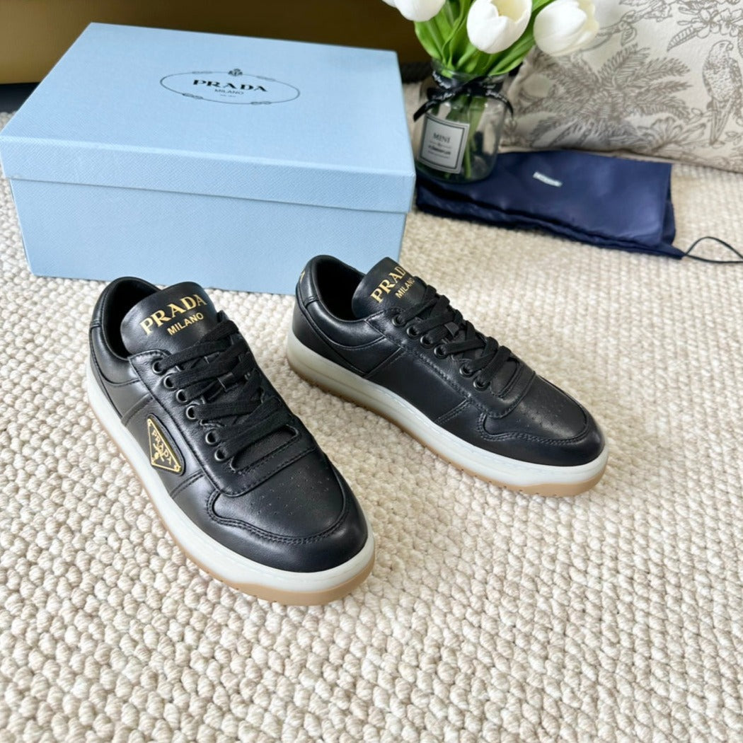 PRA DOWNTOWN NAPPA SNEAKERS BLACK CALFSKIN、mysite、Cacoeks