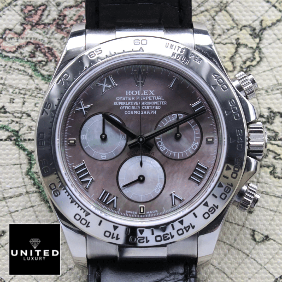 Rolex Daytona 116519 Mother of Pearl Dial Romen Numerial Replica Rome