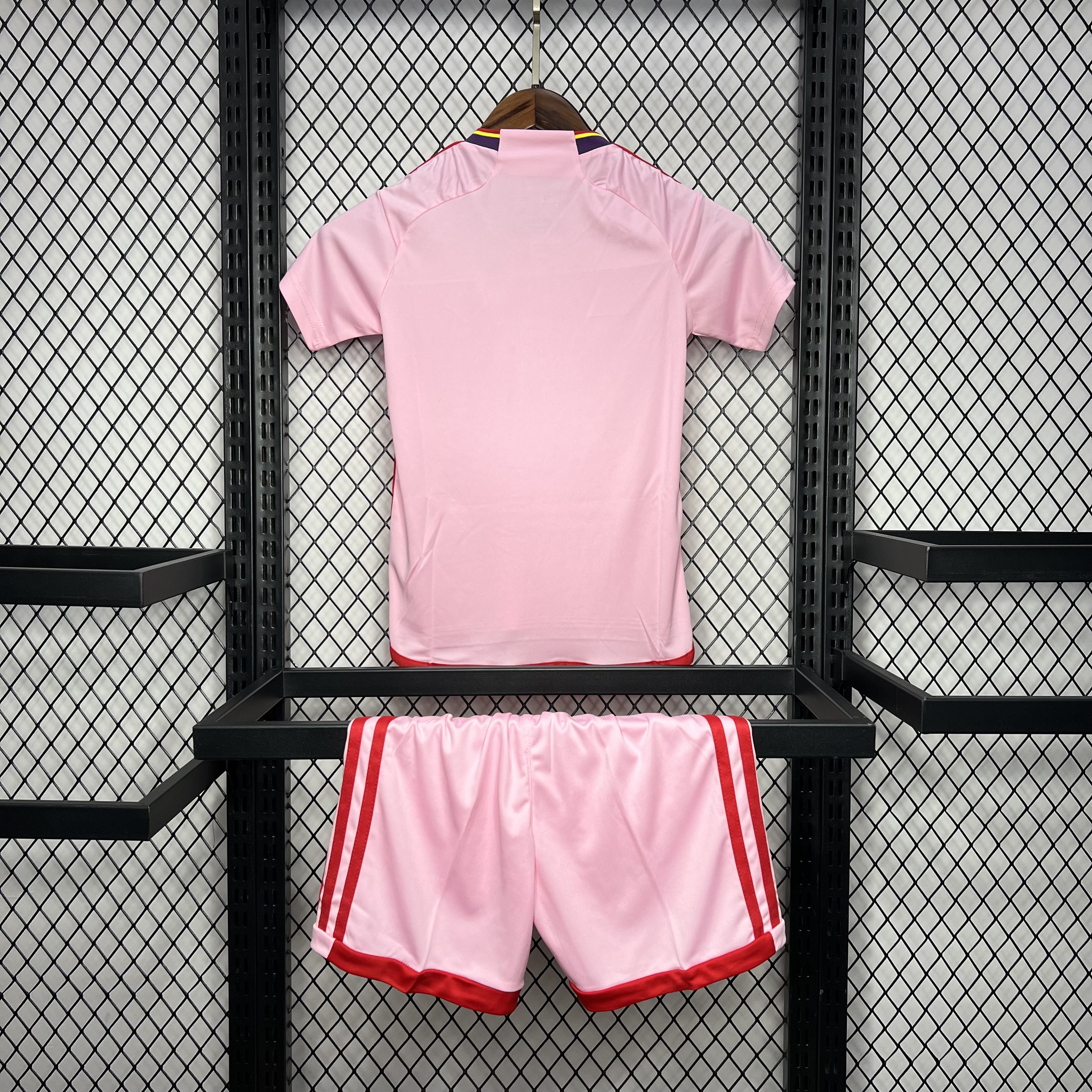 Higojerseys-Orlando City 24-25 Away Kids Kit