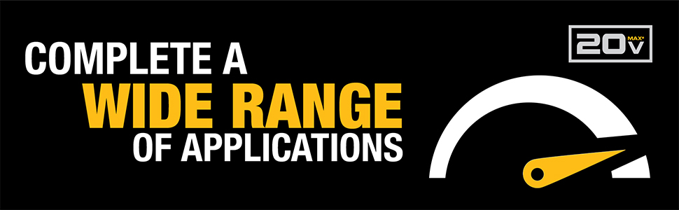 A complete range of applications