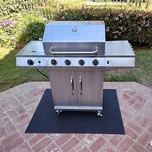 Rubber BBQ Grill Mat