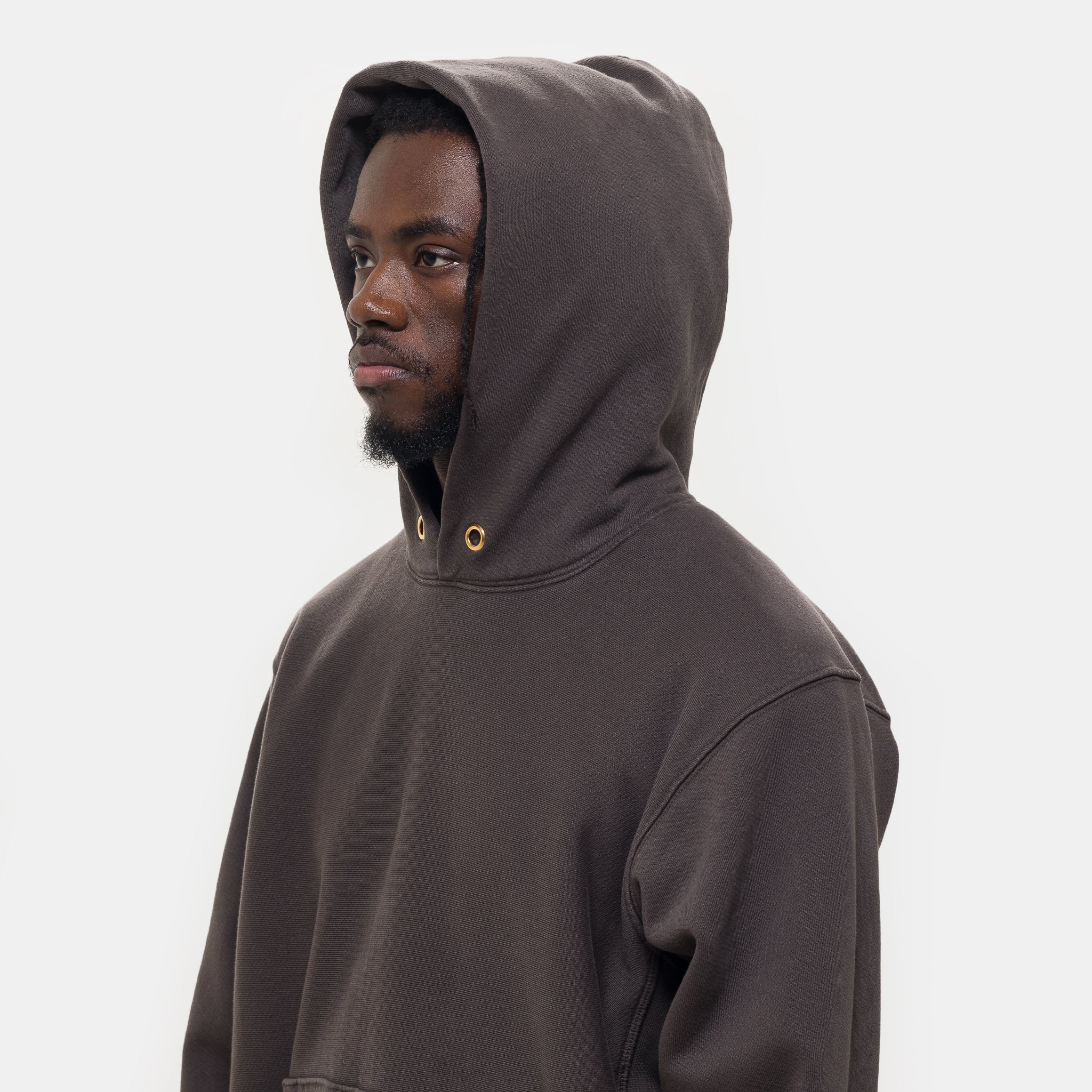 Heavyweight Hoodie in Vintage Black