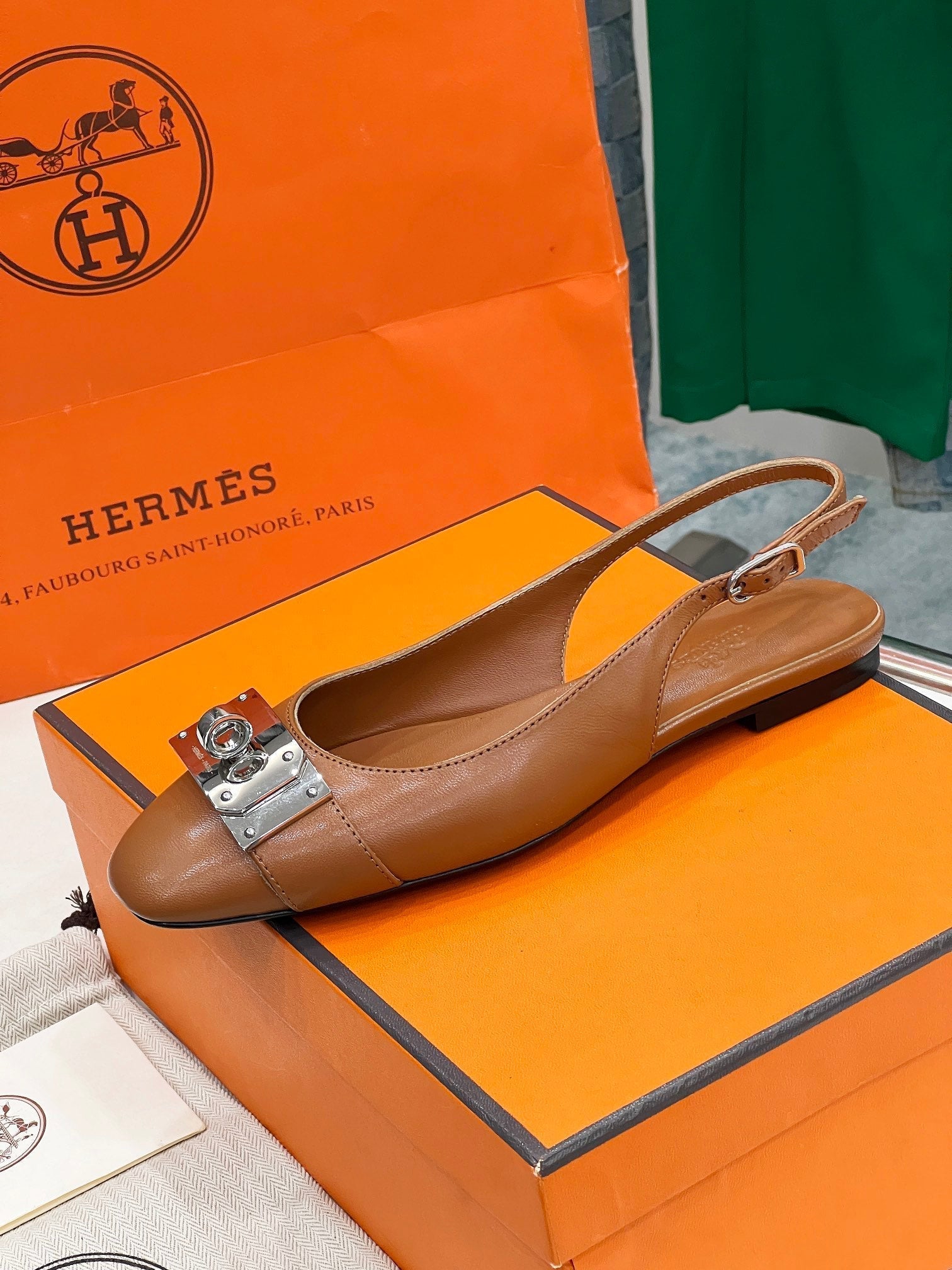 INNOCENTE SLINGBACK CARAMEL CALFSKIN、mysite、Cacoeks