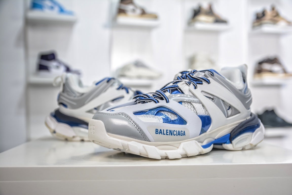 Balenciaga Track Trainer White Blue、mysite、Cacoeks