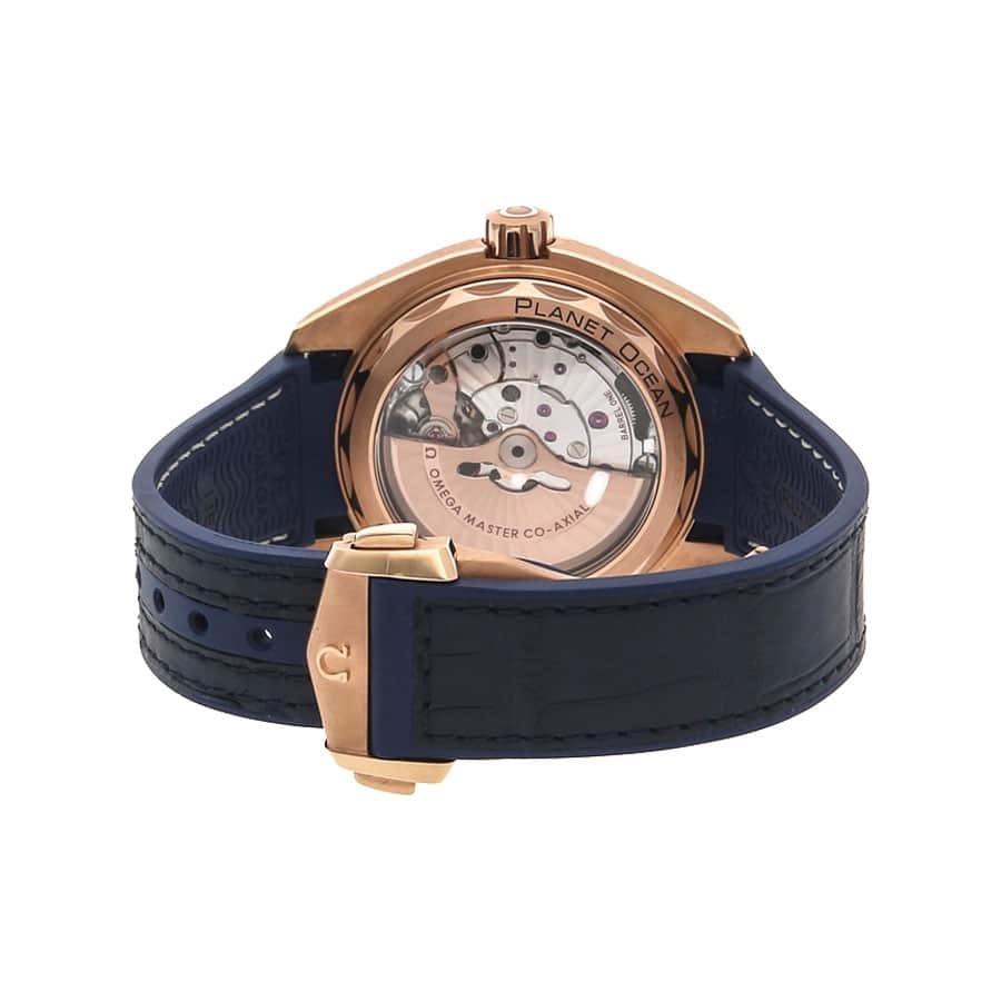 omega seamaster planet ocean steel 215 63 44 21 03 001 blue dial