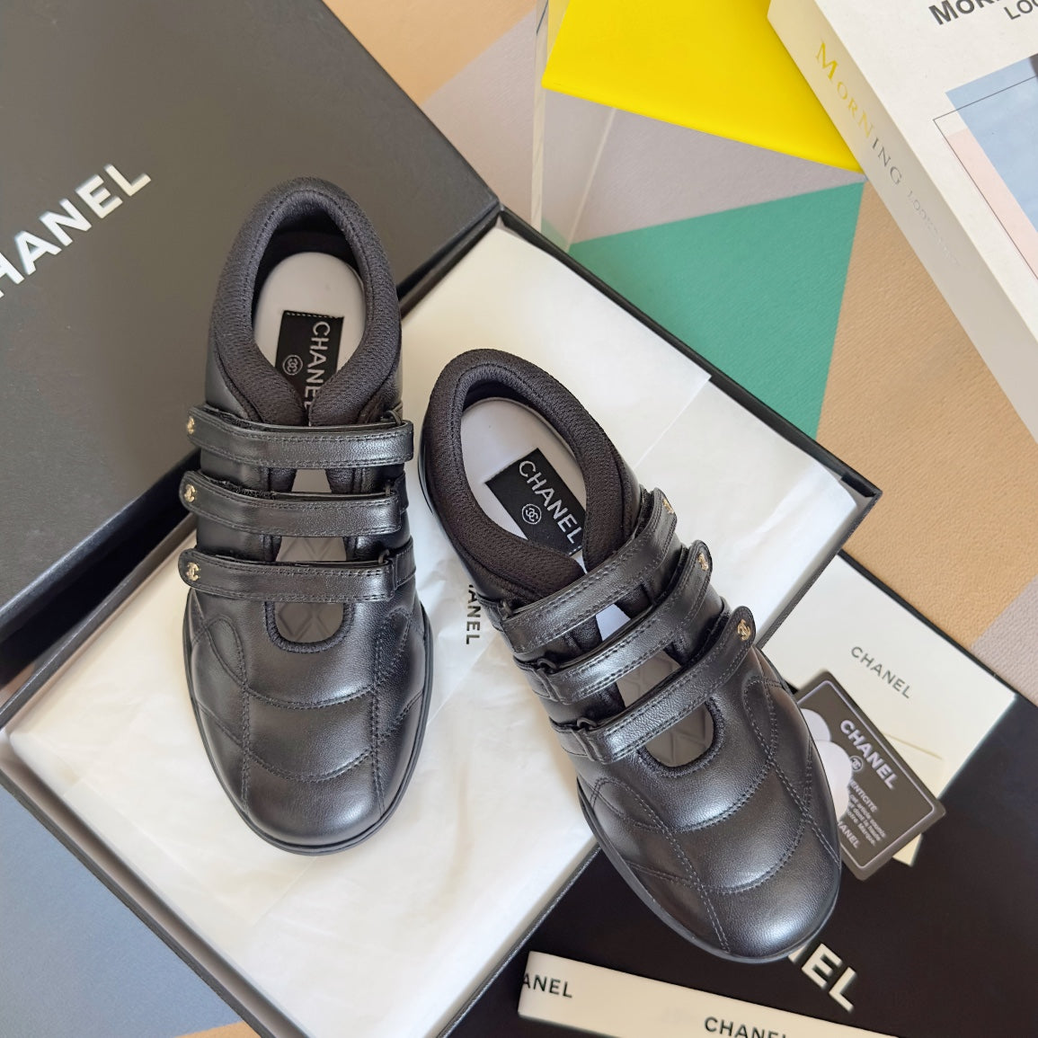 CC MARY JANE SNEAKER IN BLACK LAMBSKIN、mysite、Cacoeks