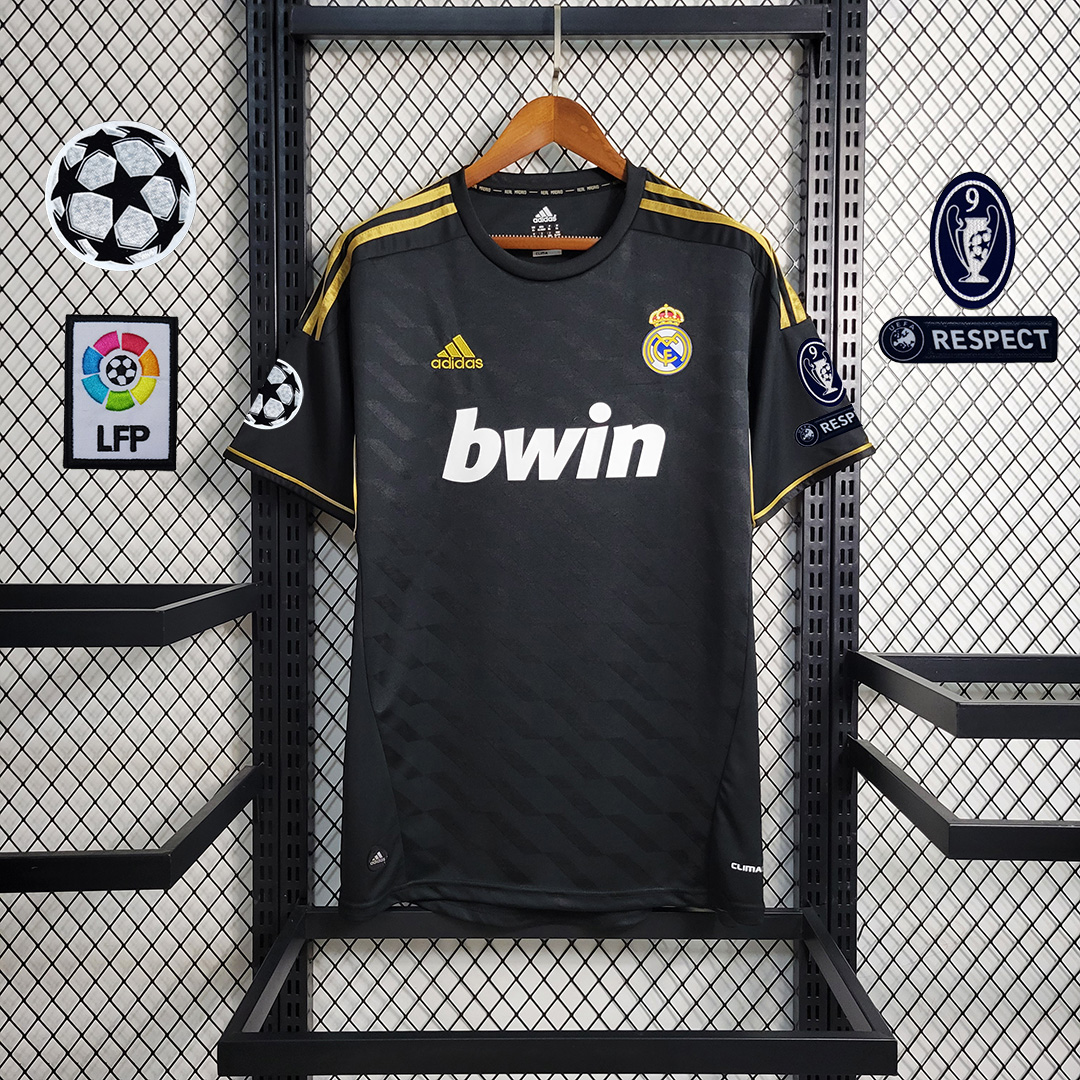 ManixJersey.com | Real Madrid Retro 11-12 Away Jersey -Customize Name, Number and Patch | Worldwide Shipping