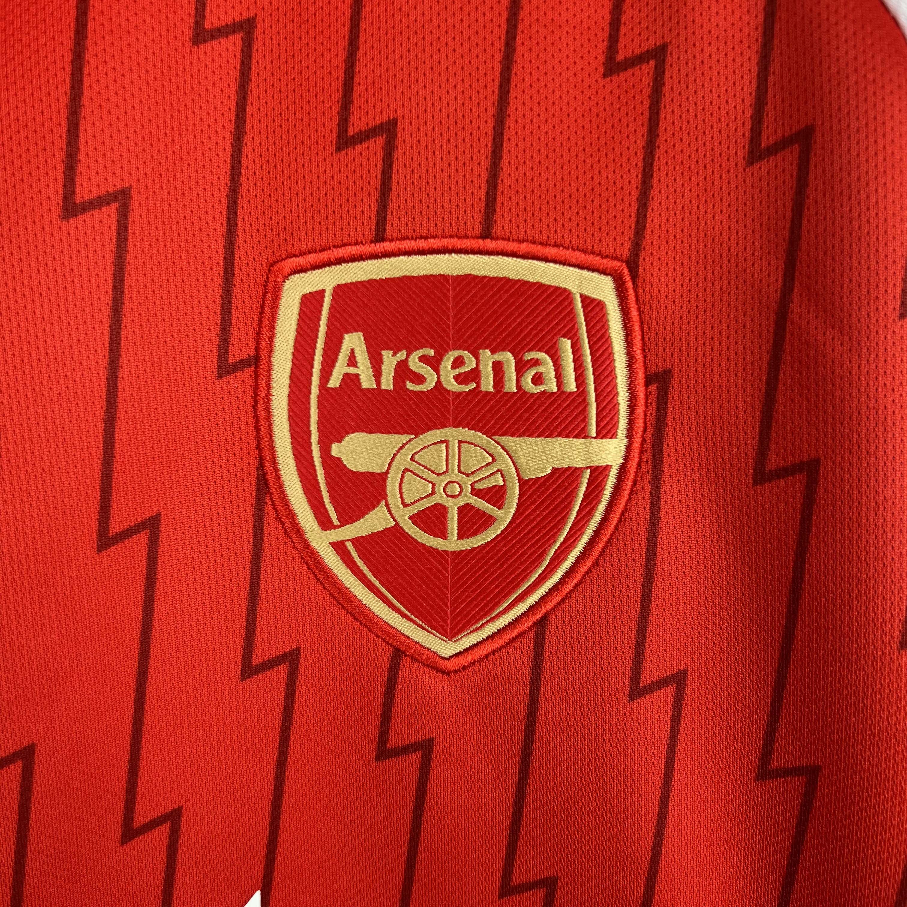 2023/2024 Long Sleeve Arsenal Home Football Shirt 1:1 Thai Quality:football jersey mysite: unitedjerseyfootball 邓江浪:football
