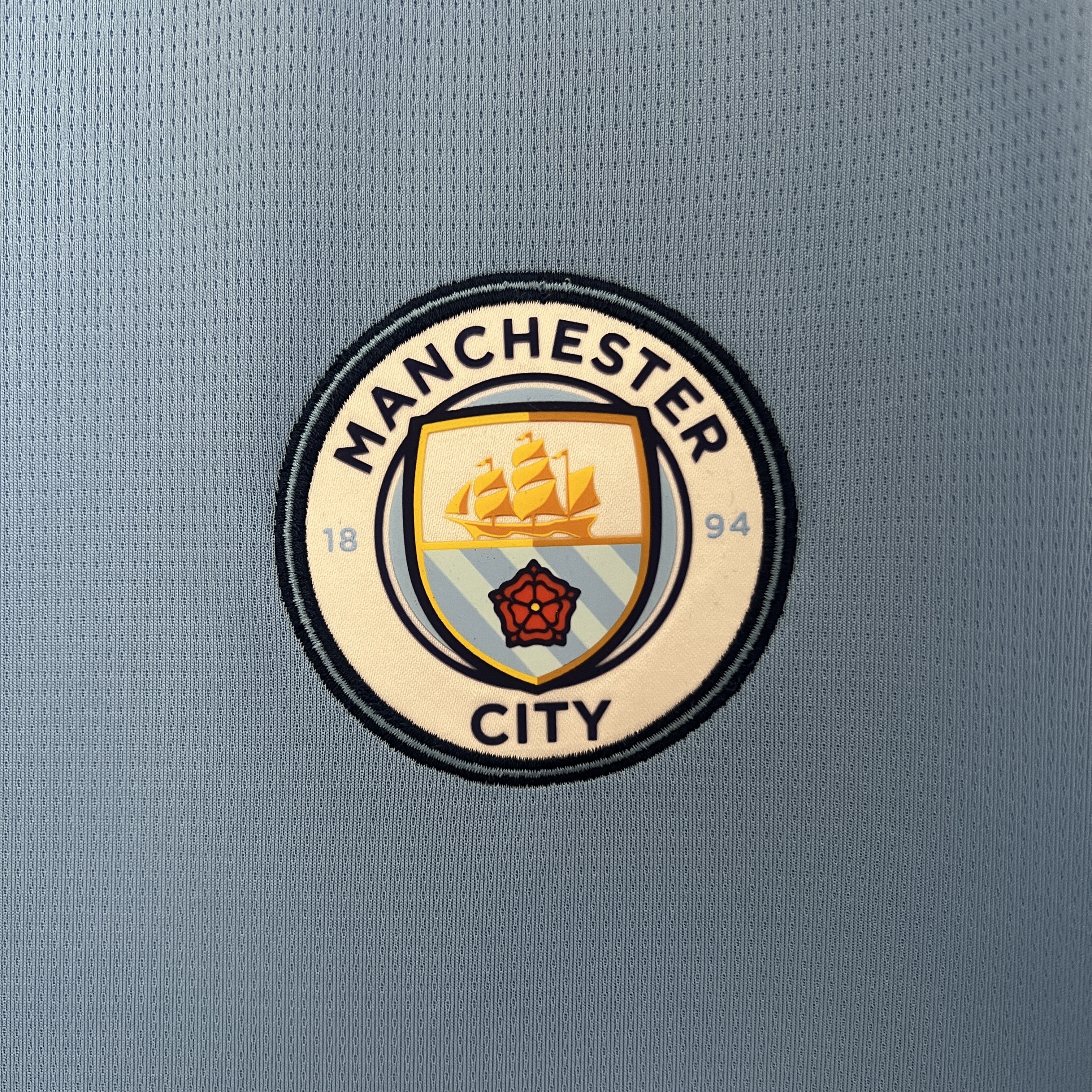 ManixJersey.com | Manchester City 24-25 Home Stadium Jersey - Fans Version -Customize Name, Number and Patch | Worldwide Shipping