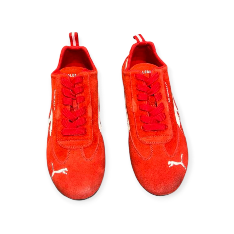 Balenciaga x Puma Speedcat Suede Balenciaga in Red、mysite、Cacoeks