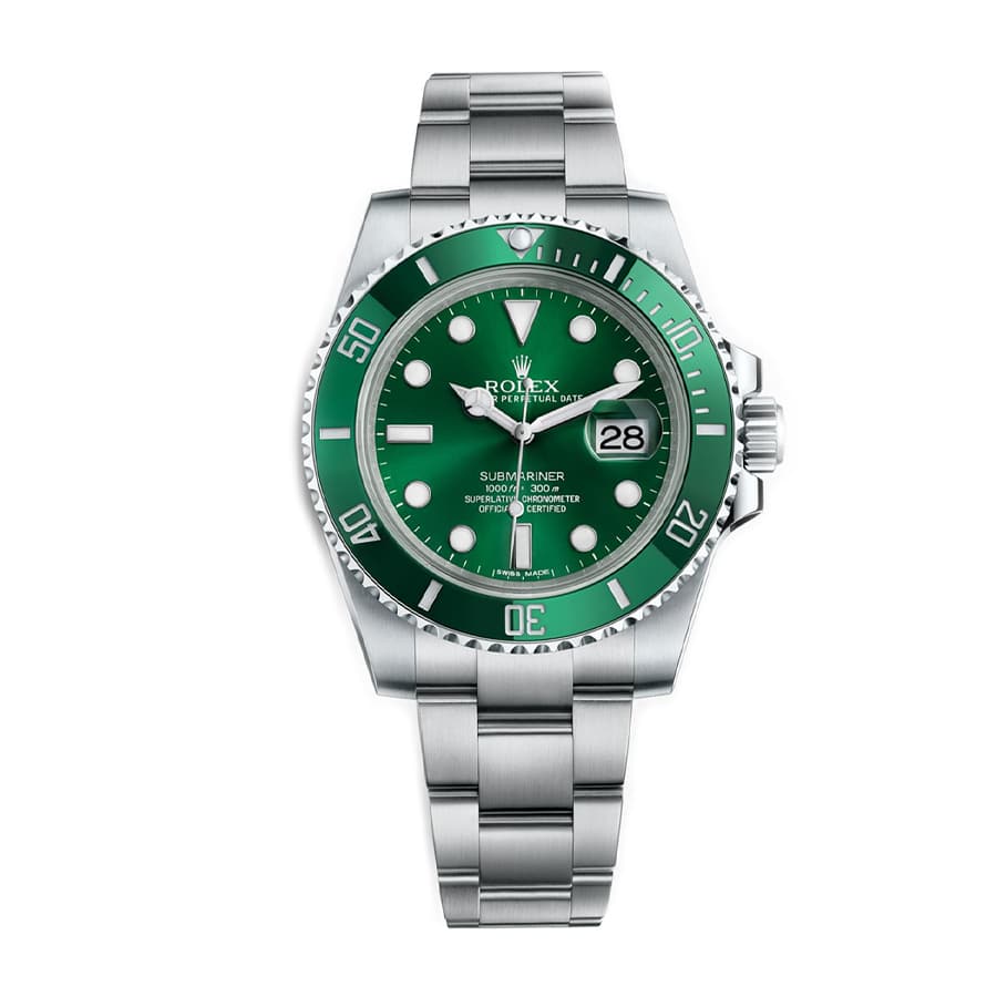 Superclone Rolex Submariner 40mm Green Dial 116610LV “Hulk” 50th Anniversary Edition-fasswatch