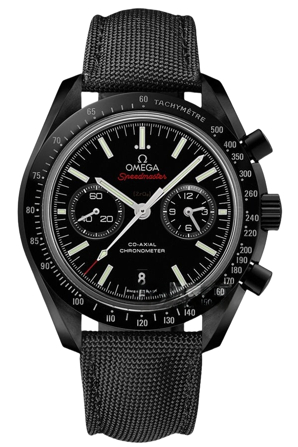 Omega Speedmaster Ref. 311.92.44.51.01.007 Super Clone Watch – Black Dial Ceramic Bracelet Fake Replica (Dark Side of the Moon)