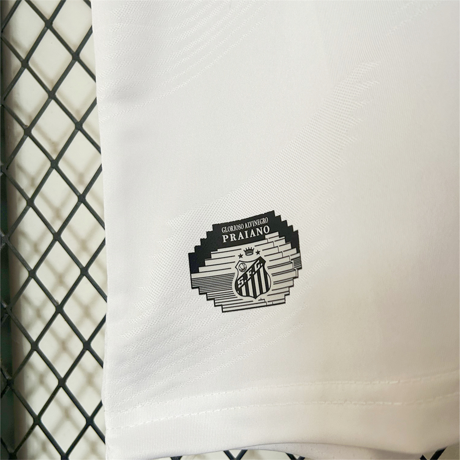 foot-Santos 2025-26 New Home Unsponsored Jersey - Fans Version