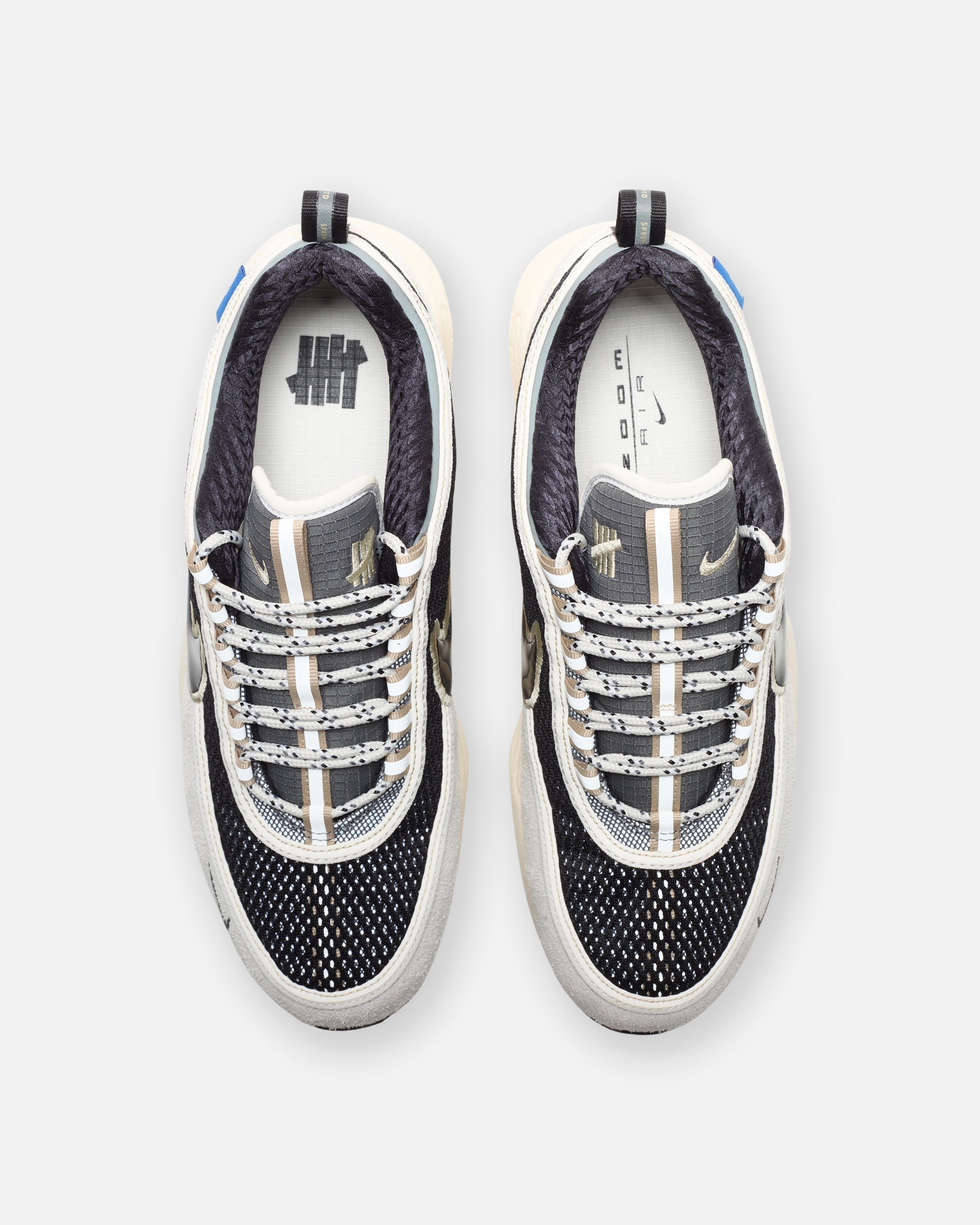 UNDEFEATED X NIKE AIR ZOOM SPIRIDON - PHANTOM/ BLACK