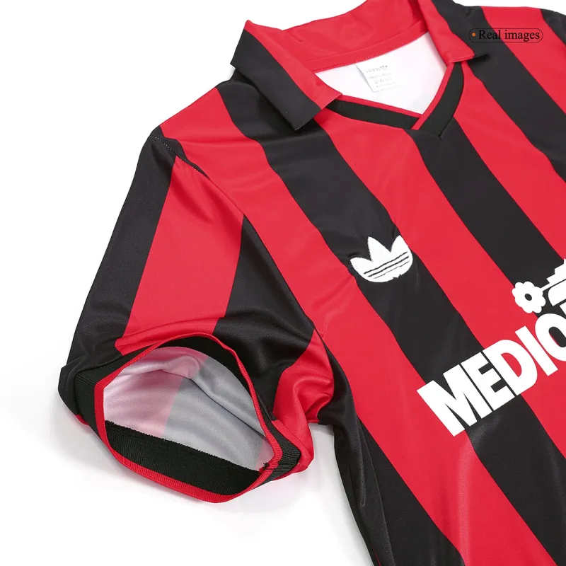90-91 AC Milan Home soccer jersey- Retro version: Ajax 24-25 Home Stadium Jersey - Fans Version mysite: Adidas luxuryfootballshirts.com: https://www.luxuryfootballshirts.com/