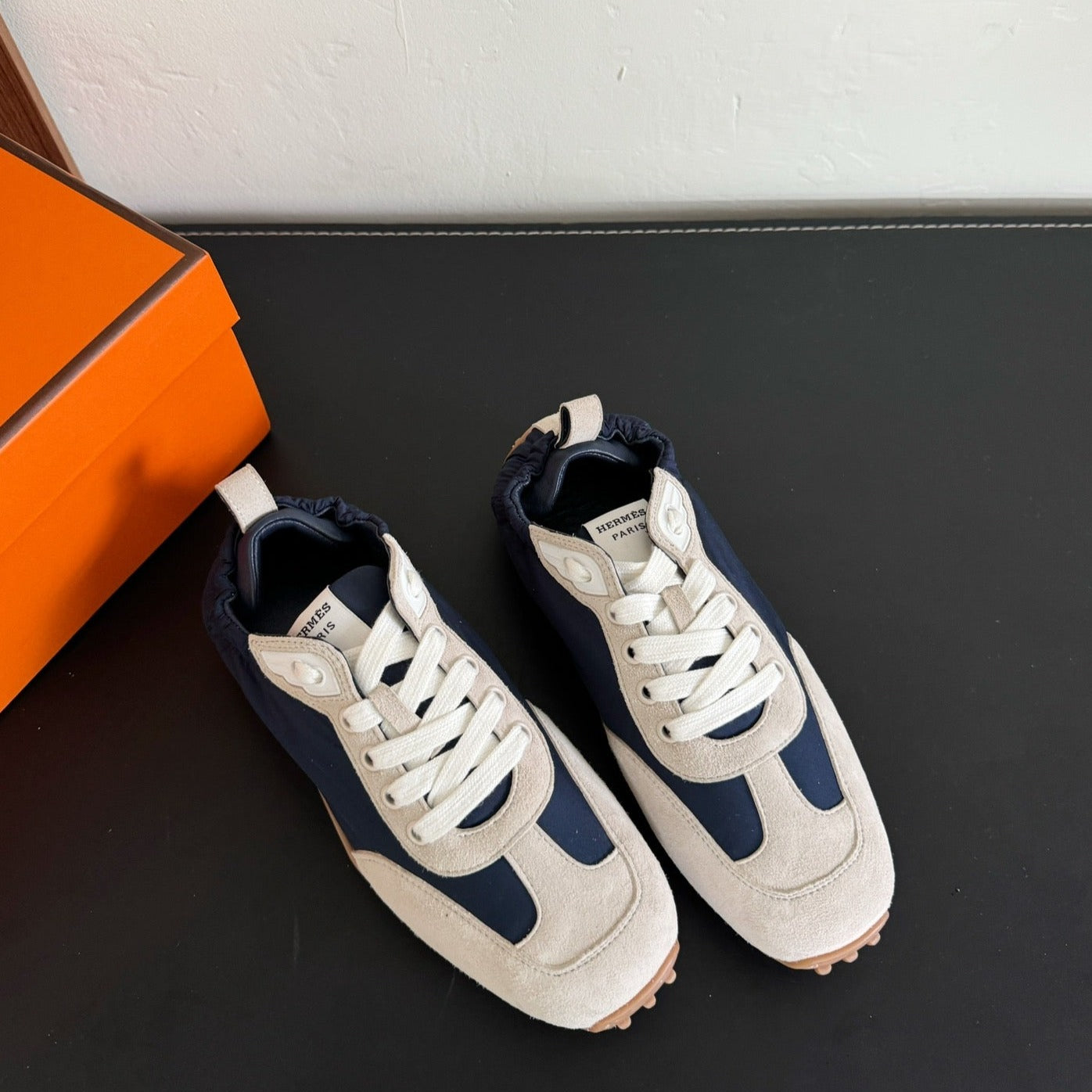 SKATEBOARD SHOES LIGHT GRAY MIX NAVY SUEDE、mysite、Cacoeks