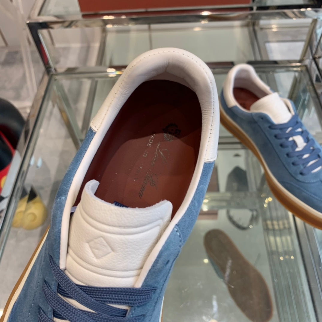 LP TENNIS WALK SNEAKERS AEGEAN SUEDE、mysite、Cacoeks