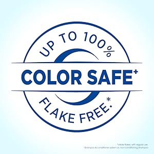 color safe up to 100% flake free