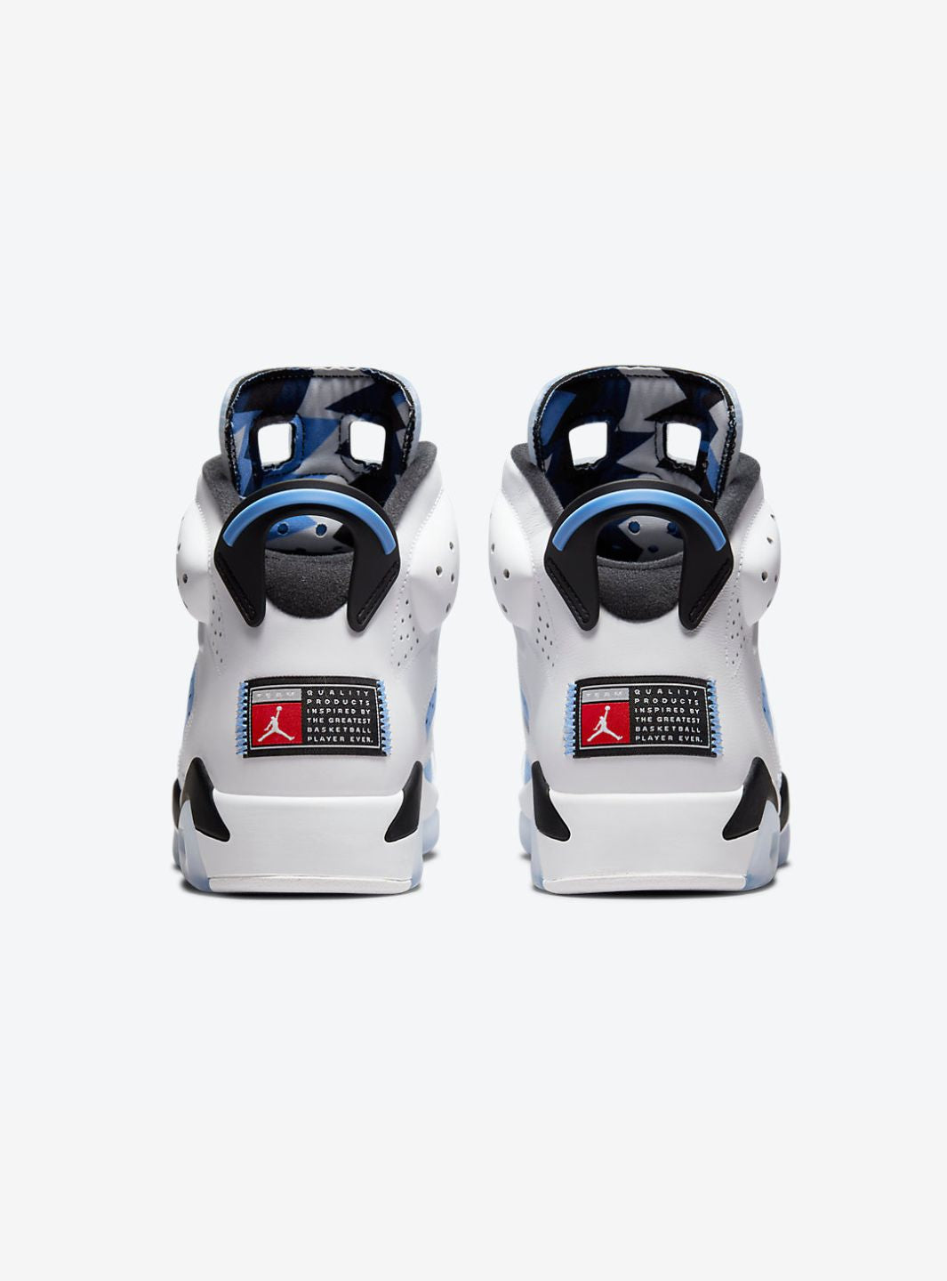 Air Jordan 6 Retro UNC White、JORDAN、Cacoeks