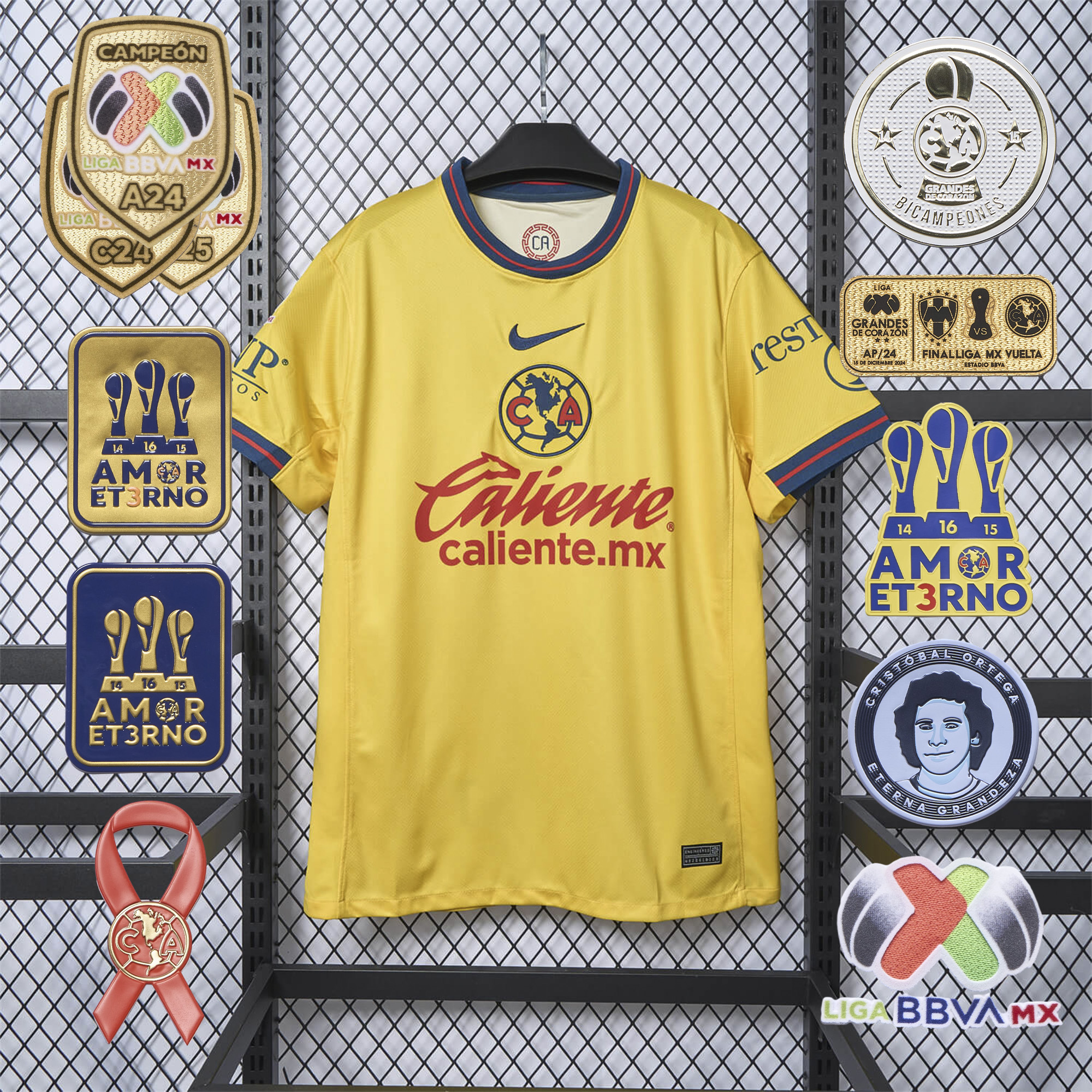 UltraTrikot-Club América 24-25 Home Jersey - Fans Version
