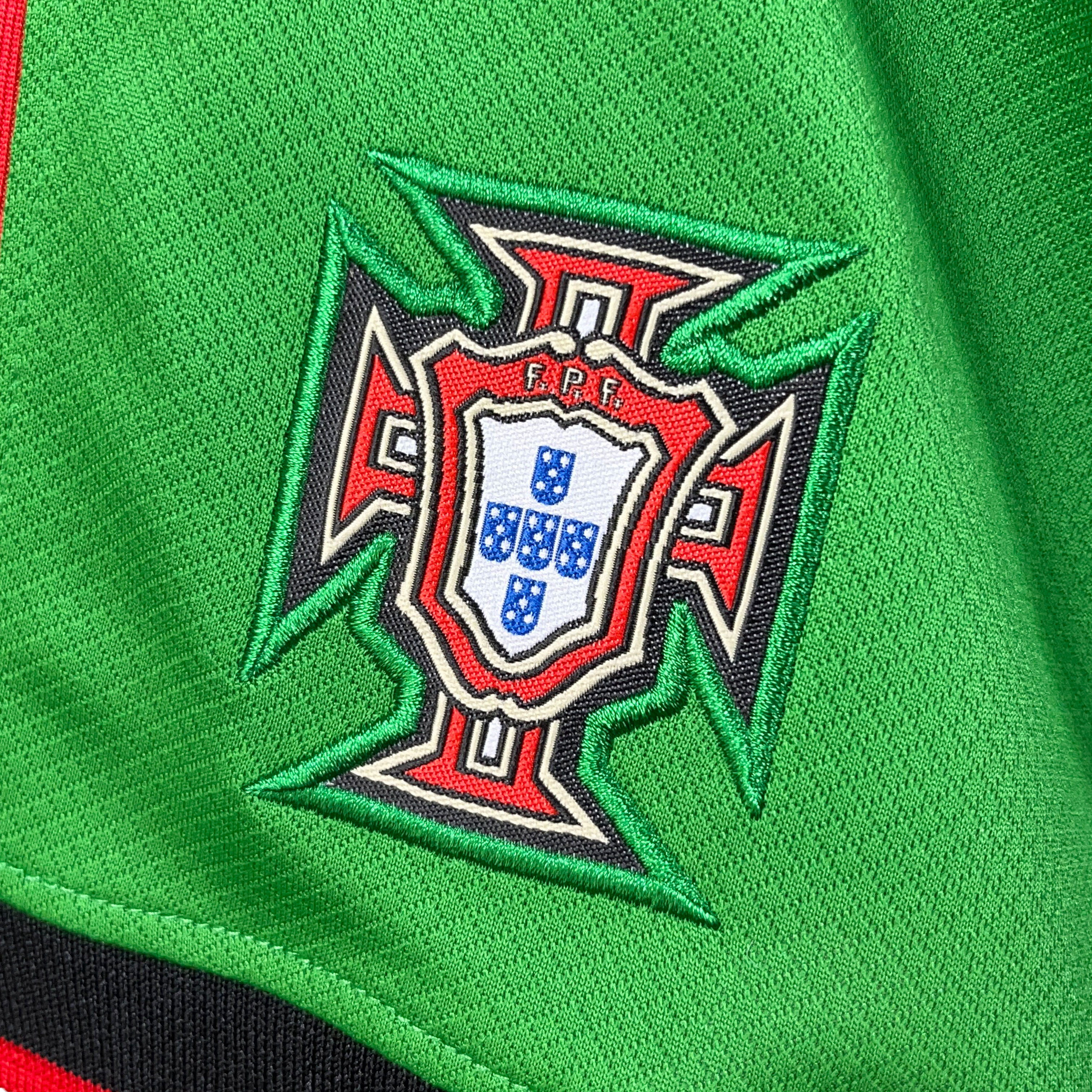ManixJersey.com | Portugal 2024 Home Shorts - Fans Version -Customize Name, Number and Patch | Worldwide Shipping