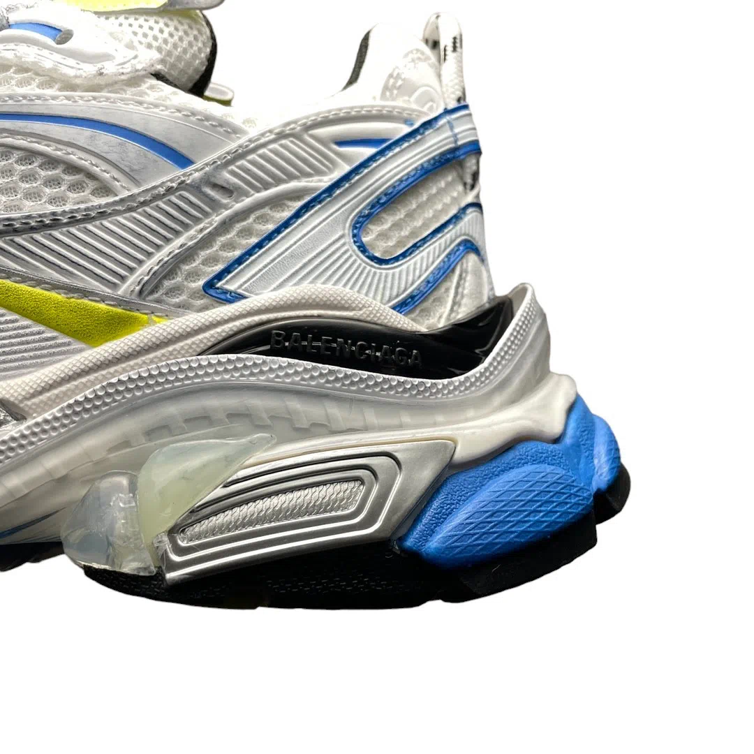 Balenciaga Runner 2.0 Sneaker In White Yellow Blue、mysite、Cacoeks