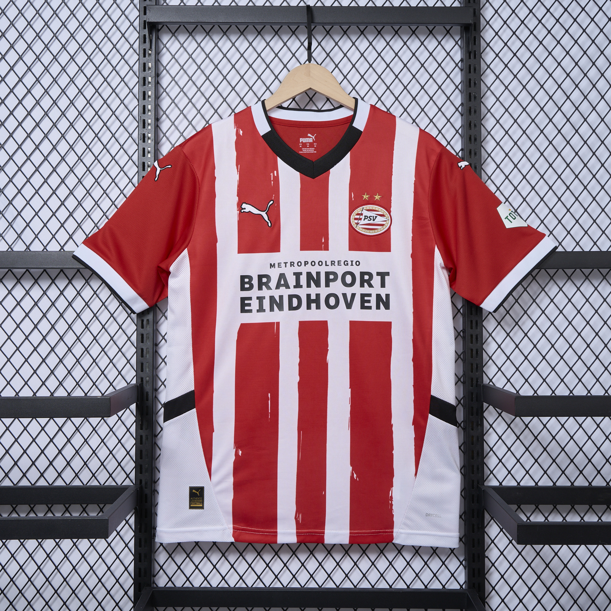 JerseysGala.com | PSV Eindhoven 24-25 Home Jersey - Fans Version -Customize Name, Number and Patch | Worldwide Shipping