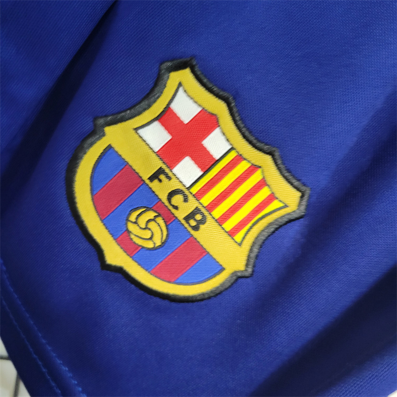 SIUjerseys-Barcelona 23-24 Home Kids Kit